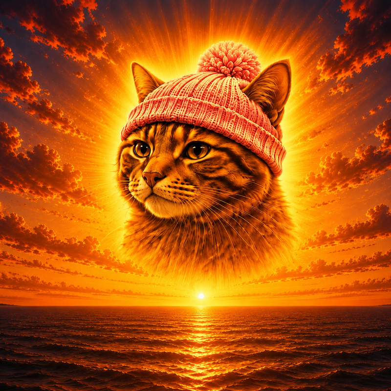 Ansem's Cat meme coin artwork