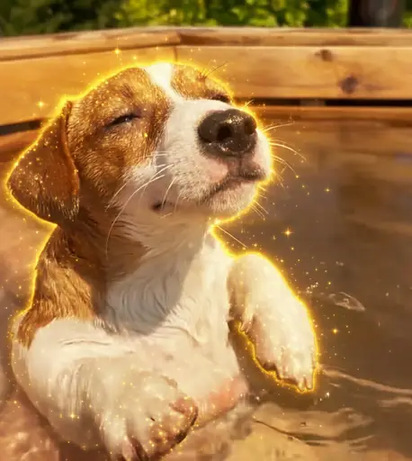Splashdog meme coin artwork