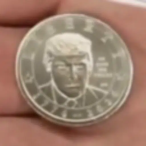 TRUMPCOIN meme coin artwork