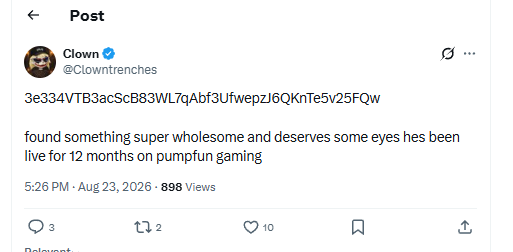 Community post highlighting the gamerfaroe streamer