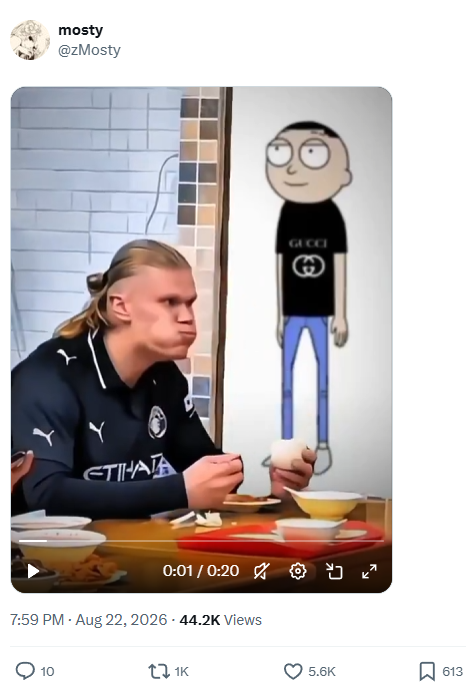 Video posted by @zMosty featuring Gucci Morty